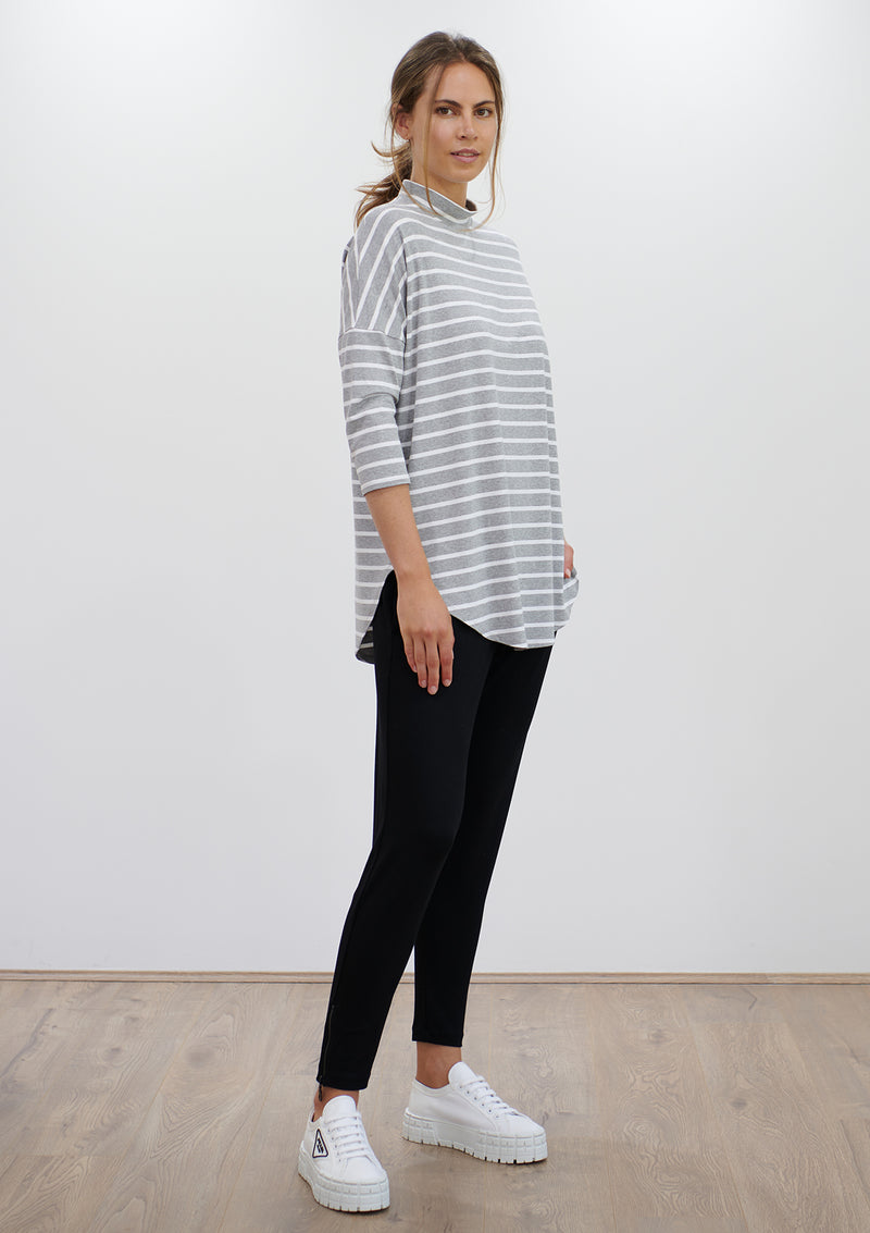 Mela Purdie Block Stripe Crew Neck Sweater