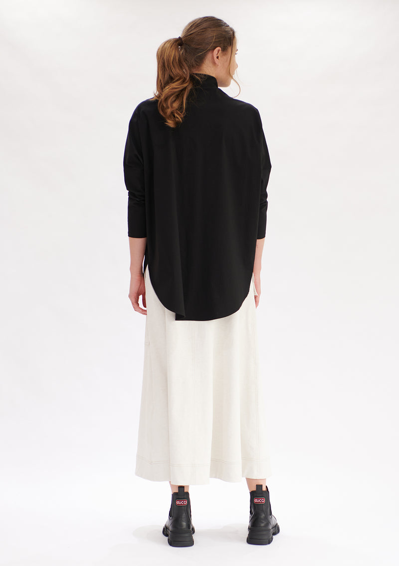 Mela Purdie Polished Canvas Duo Pocket Skirt