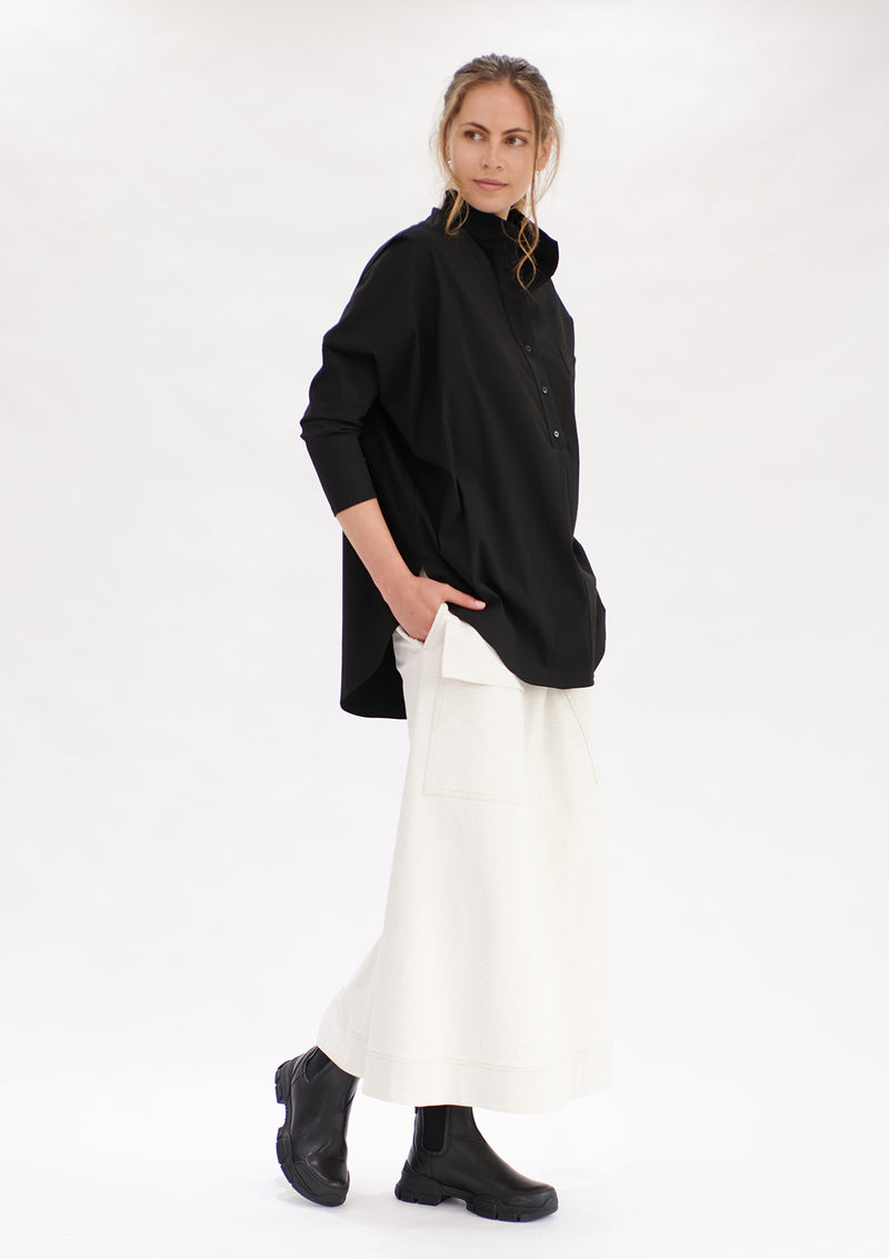 Mela Purdie Polished Canvas Duo Pocket Skirt