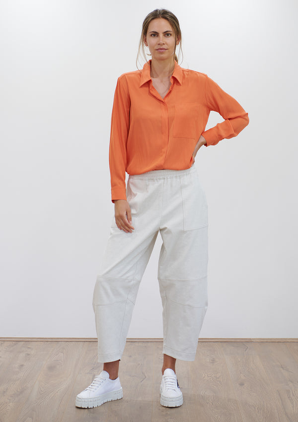 Mela Purdie Polished Canvas Frame Pant