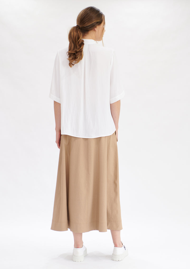 Mela Purdie Polished Canvas Duo Pocket Skirt