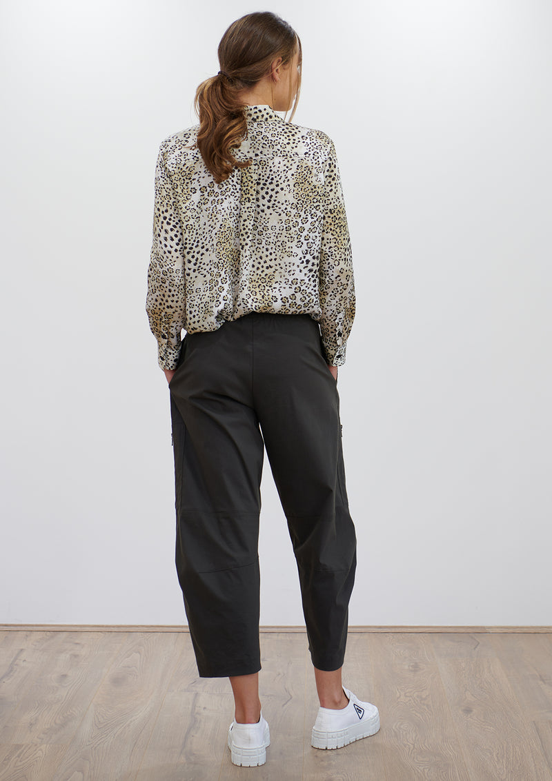 Mela Purdie Dune Animal Print Soft Shirt