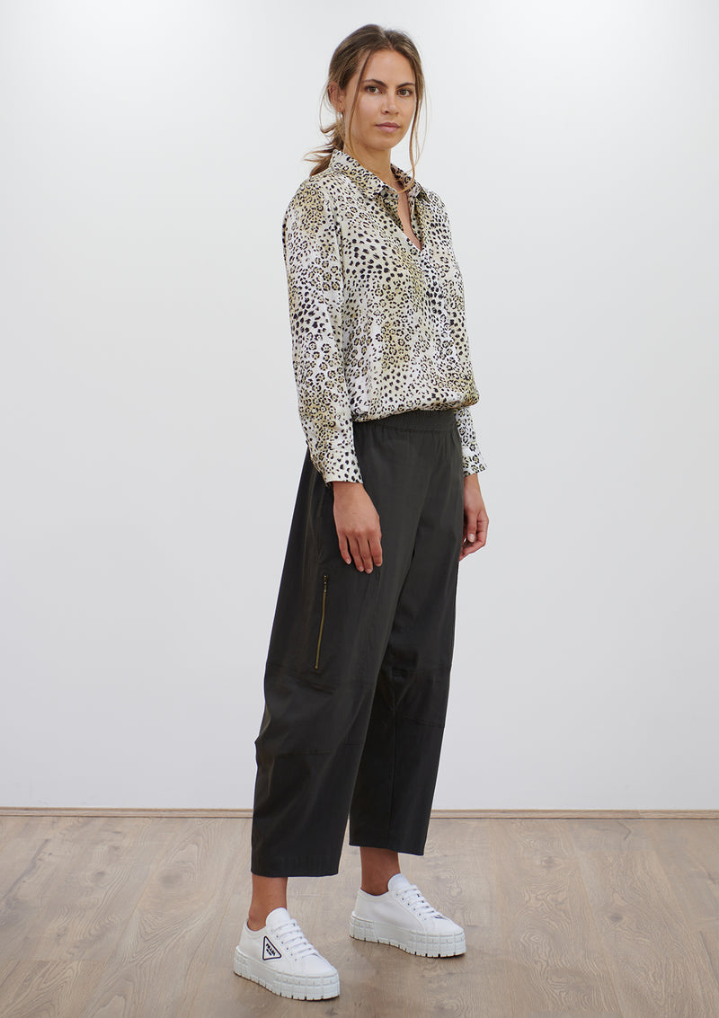 Mela Purdie Dune Animal Print Soft Shirt