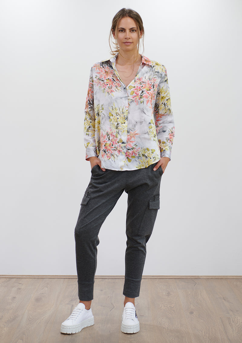 Mela Purdie Shadow Lilly Print Soft Shirt
