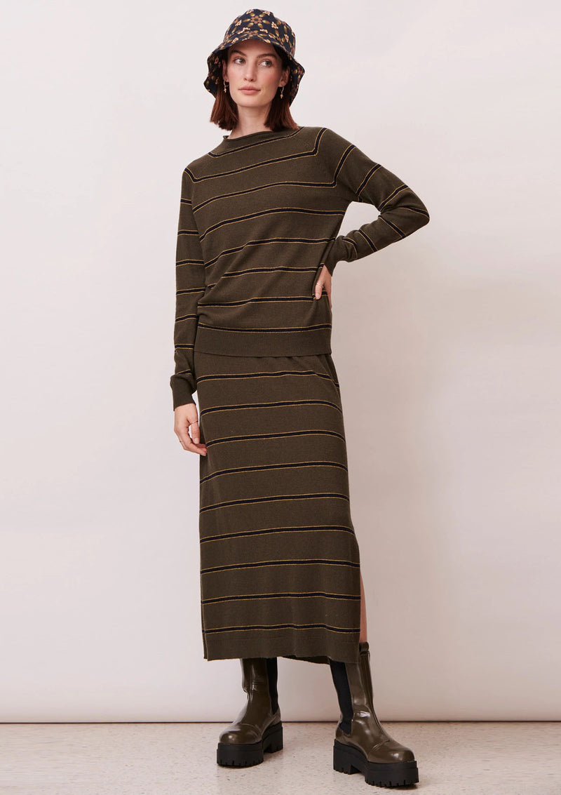 POL Clothing Grove Stripe Knit