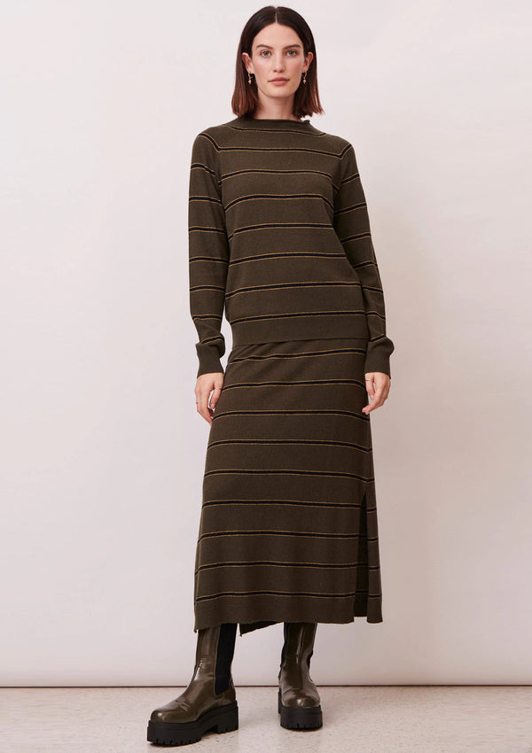 POL Clothing Grove Stripe Knit