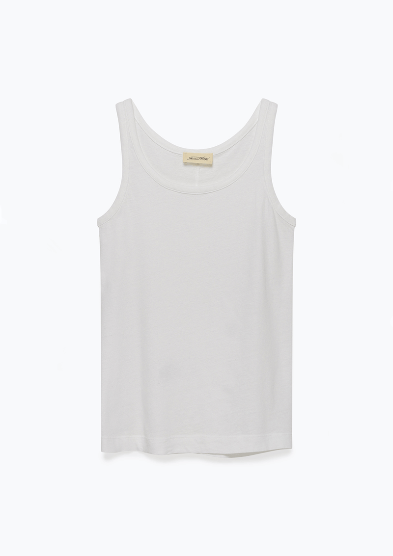 American Vintage Round Collar Fitted Tank Top