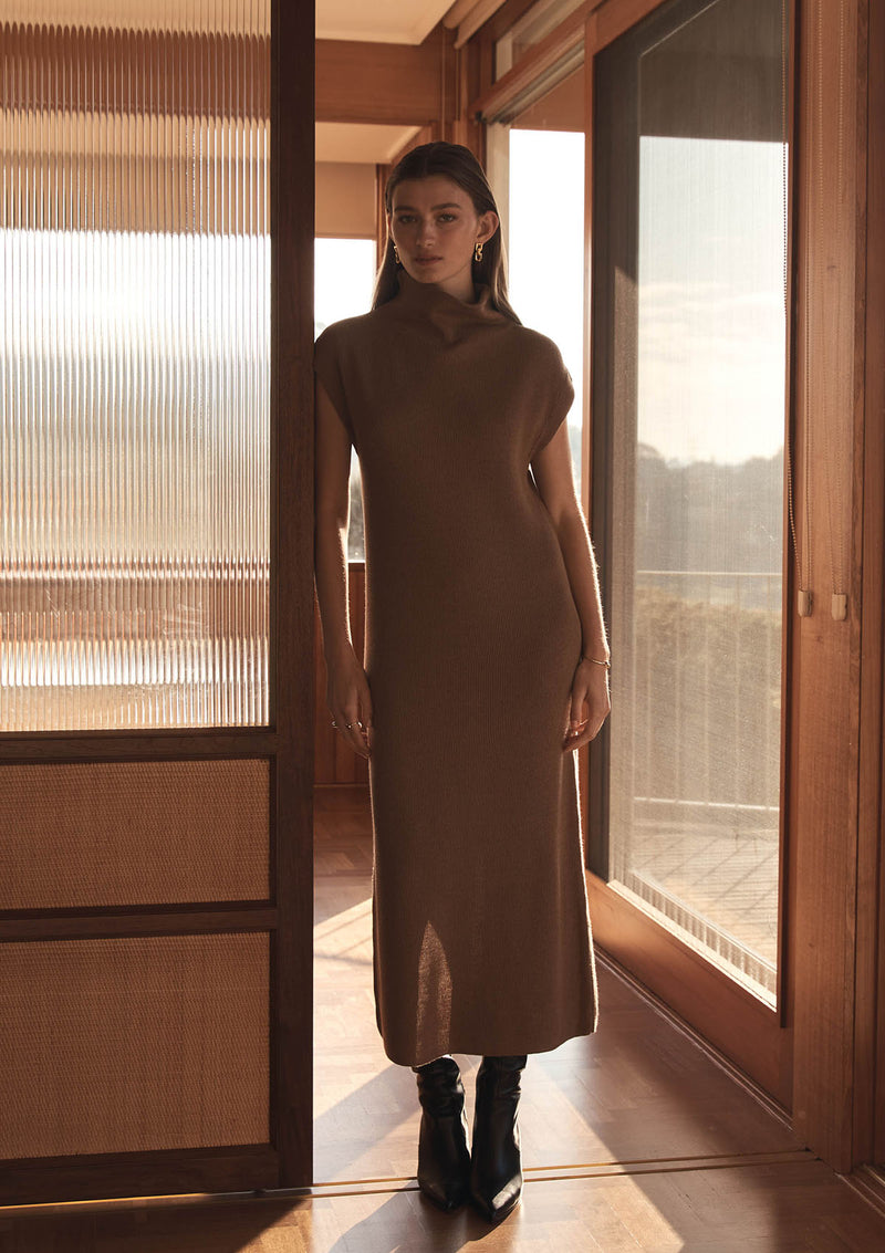 elka collective brown dress Elka Collective dress, brand new and never worn, but