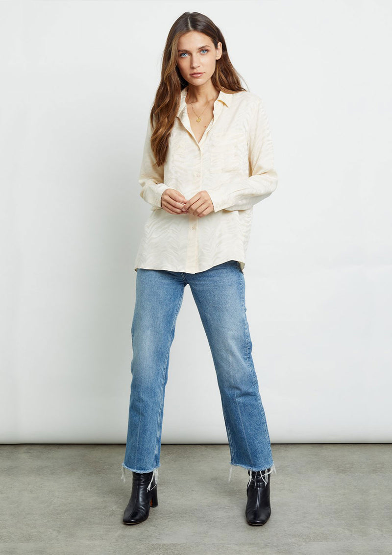 Rails Kate White Tiger Shirt