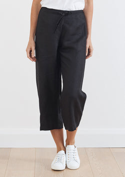 Khlassik Summer Crop Linen Pant