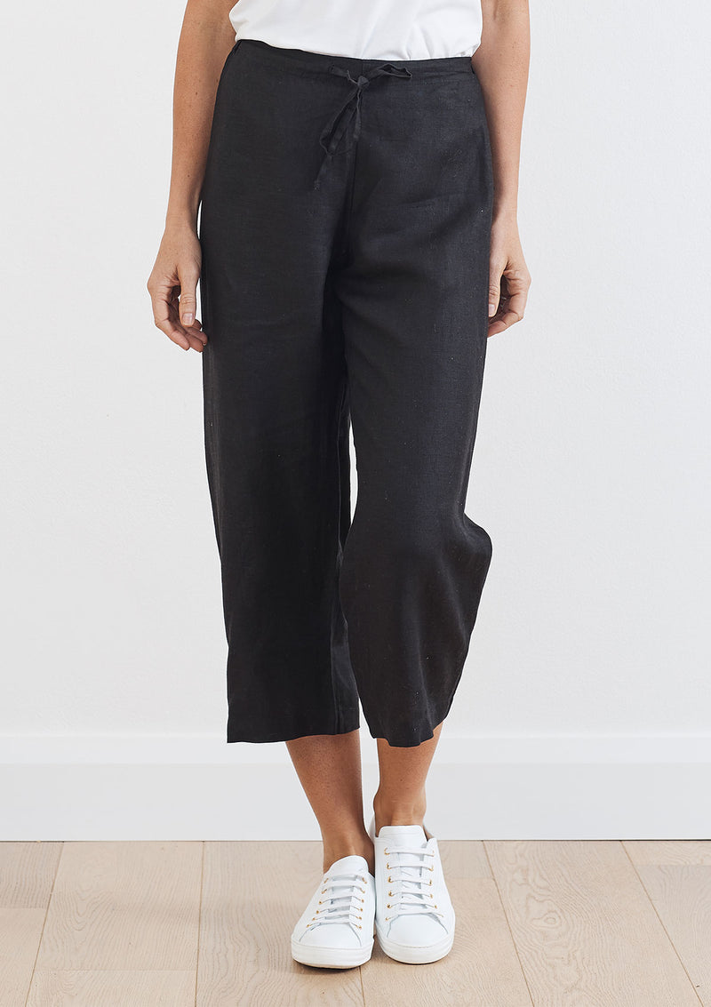 Khlassik Summer Crop Linen Pant
