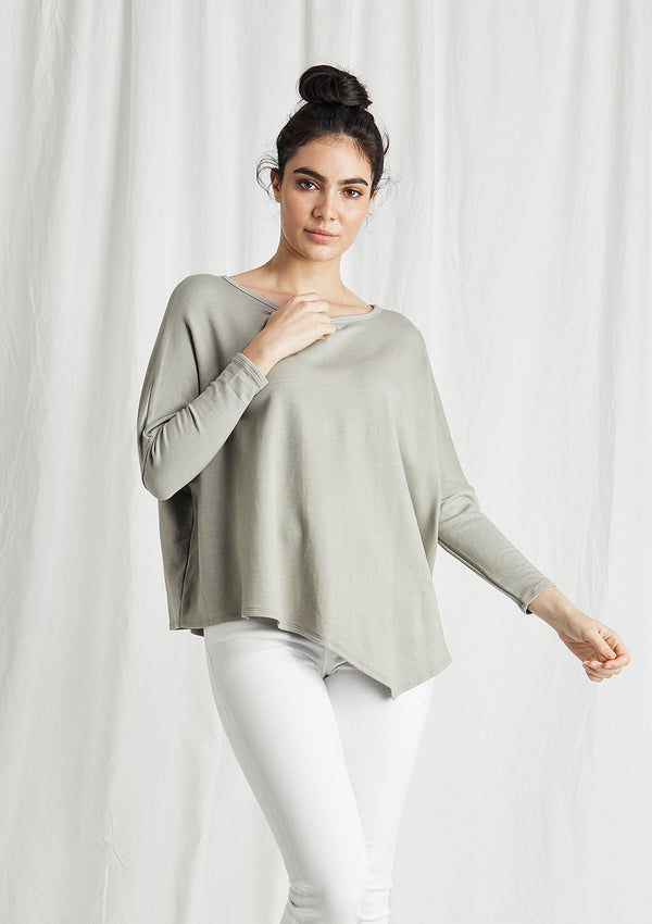 Khlassik Bamboo Asymmetrical Sweater