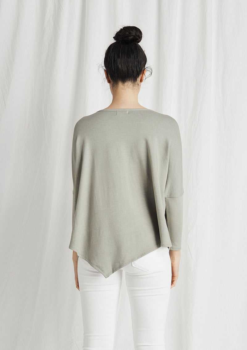 Khlassik Bamboo Asymmetrical Sweater