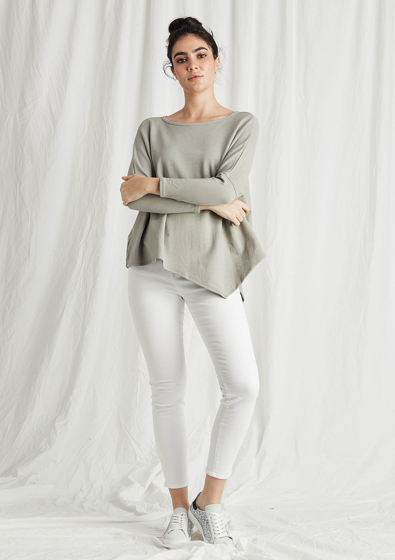 Khlassik Bamboo Asymmetrical Sweater