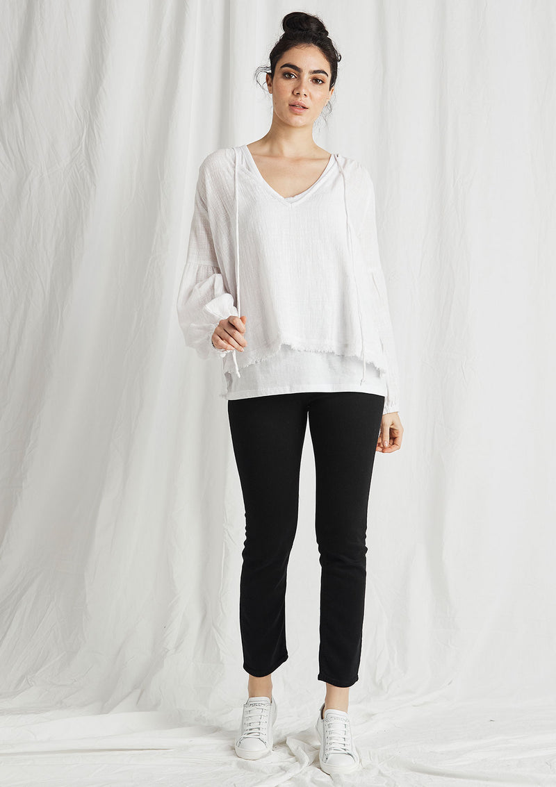 Khlassik Cotton Peasant Blouse
