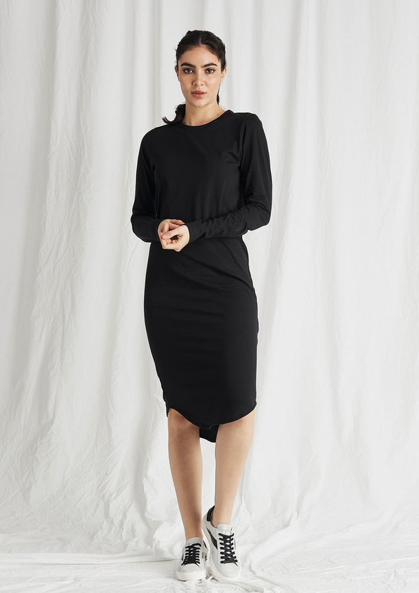 Khlassik Organic Cotton Crew Neck Dress