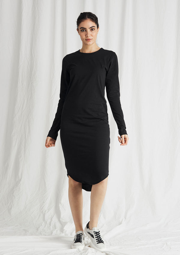 Khlassik Organic Cotton Crew Neck Dress