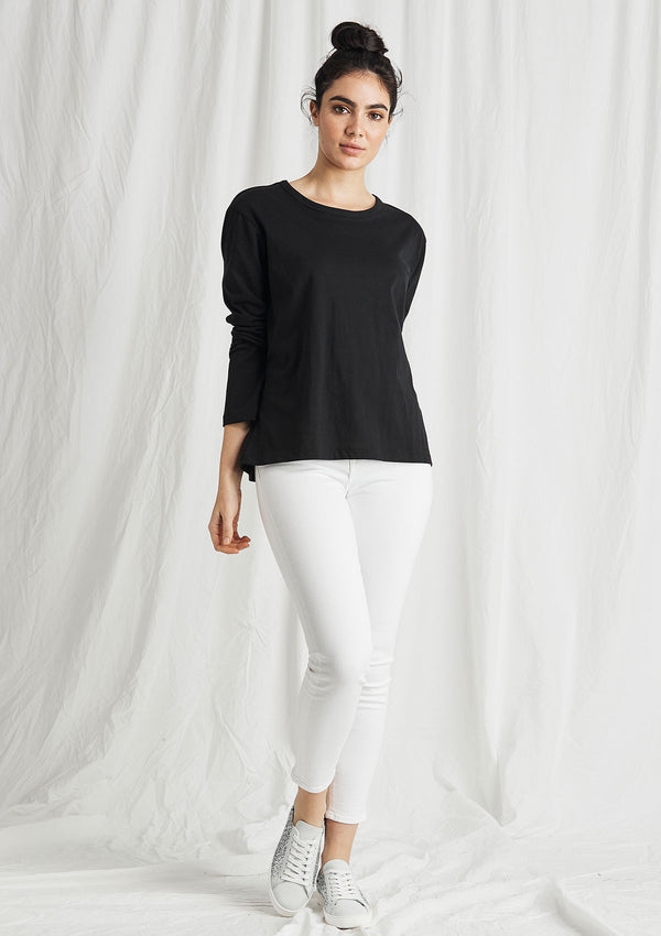 Khlassik Organic Cotton Long Sleeve Crew T