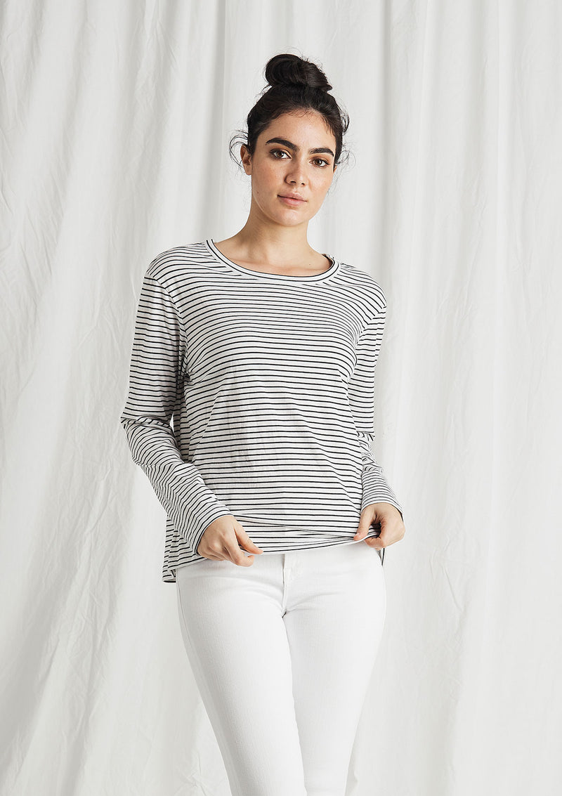 Khlassik Organic Cotton Long Sleeve Crew T