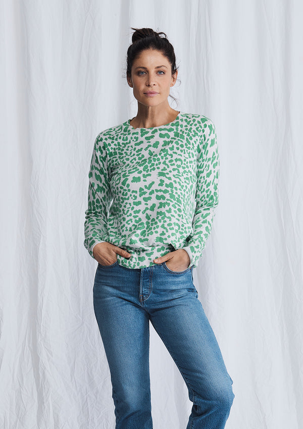 Alessandra Leopard Cindy Sweater