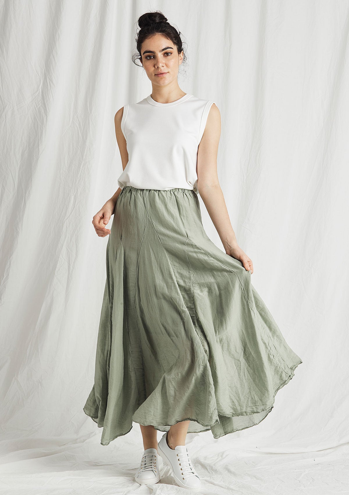 スカート cp shades lily cotton silk maxi skirt CP Shades Lily Skirt – Khlassik