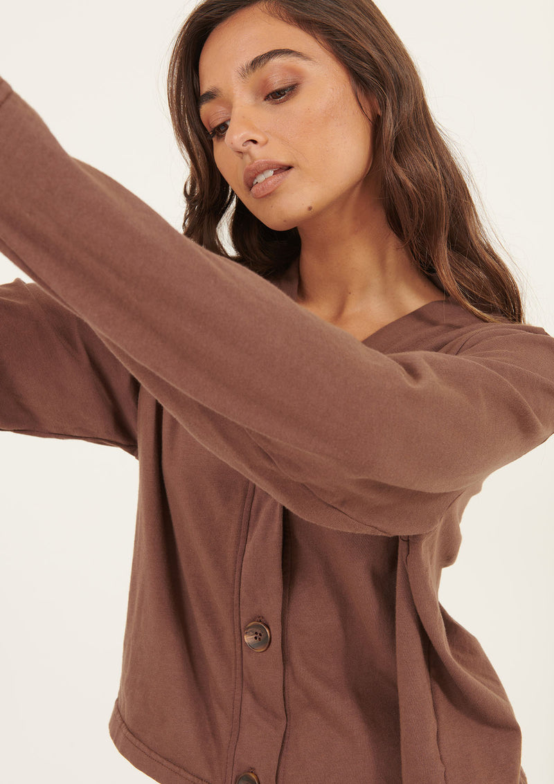 Primness Lina Cropped Cardi