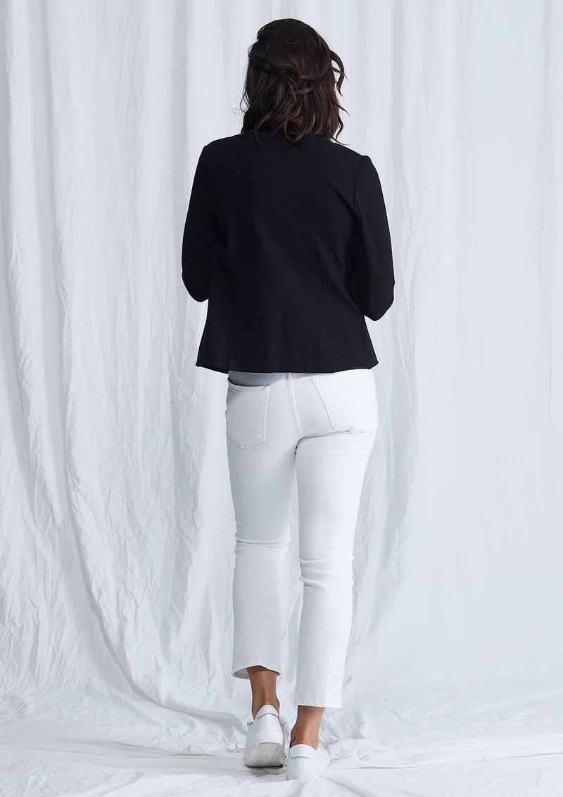 Mela Purdie Crepe Double Knit Louis Jacket