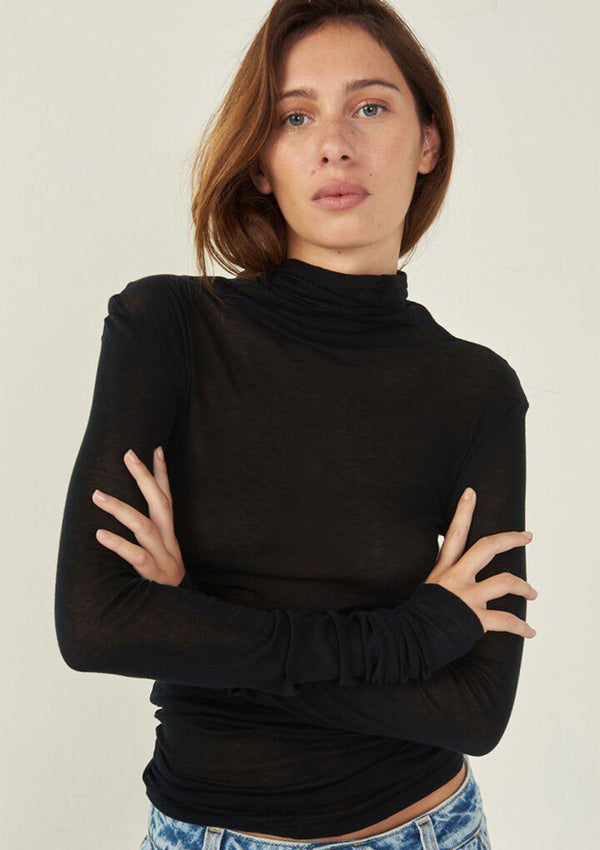 American Vintage Massachusetts Turtleneck L/S Top