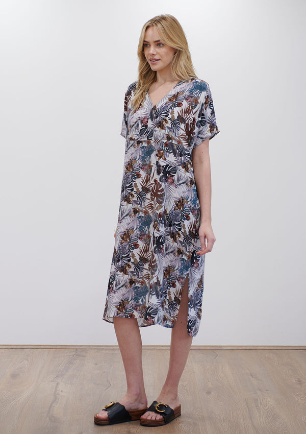 Mela Purdie Shadow Femery Silk Wedge Over Dress