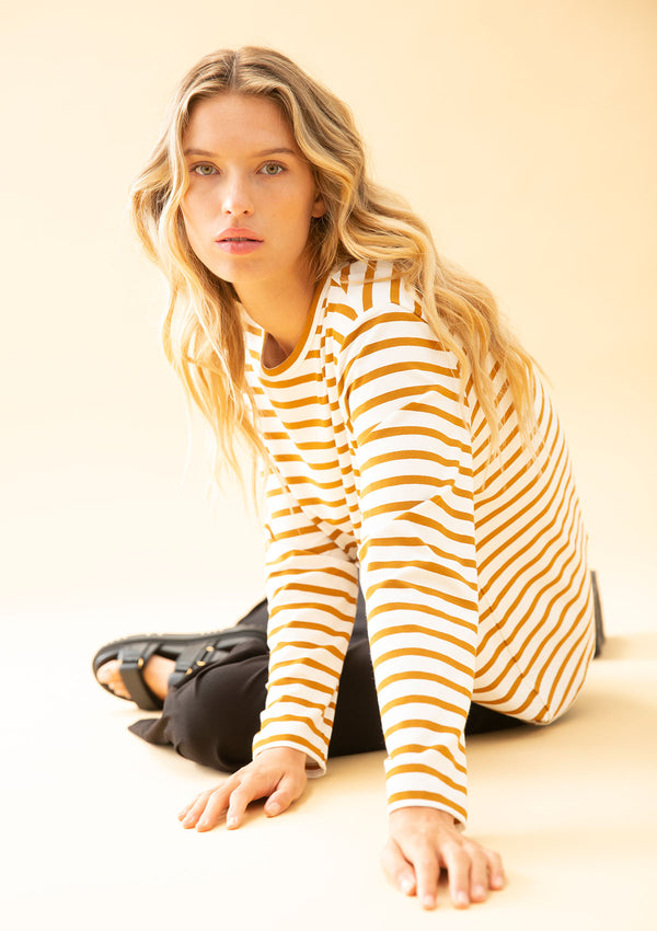 Mela Purdie Fondant Stripe Flat Top