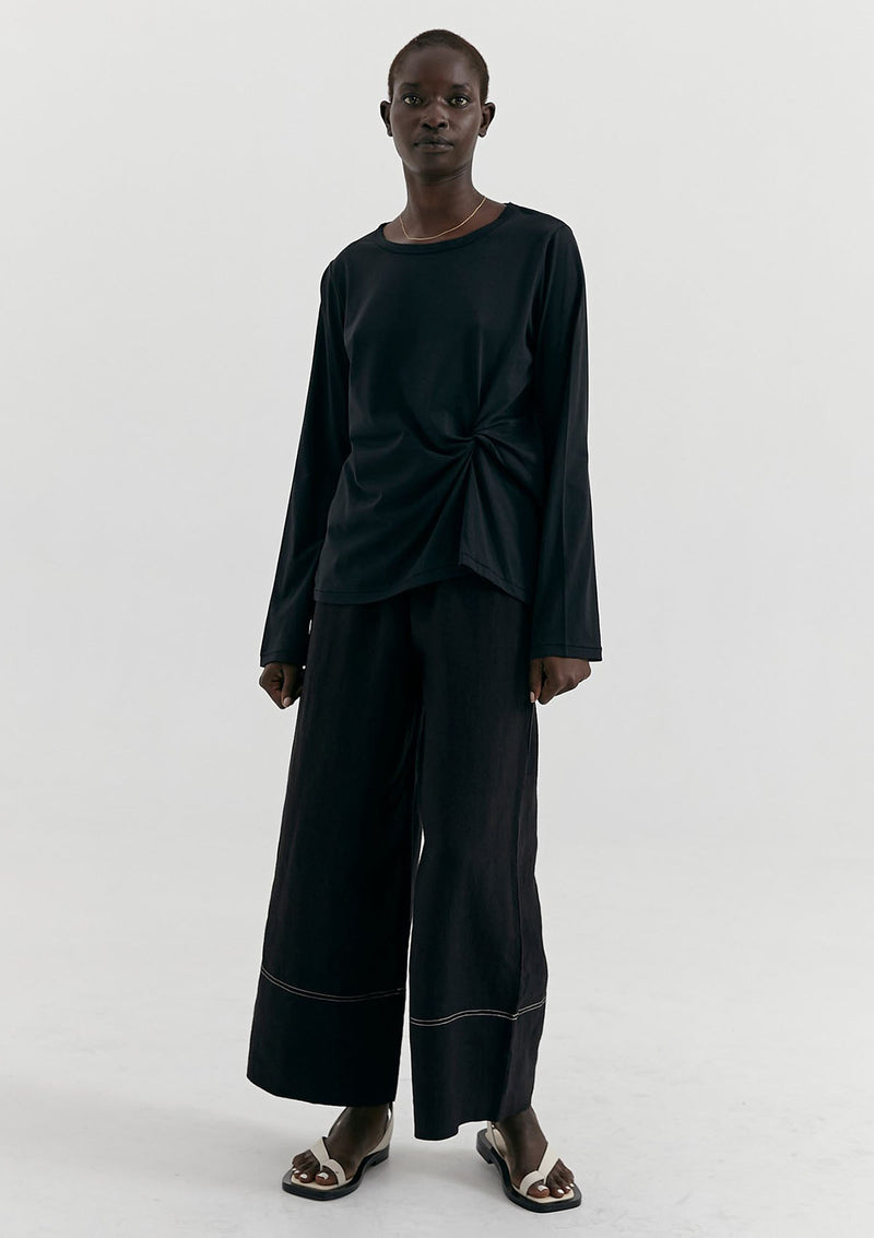 Marle Twist Long Sleeve Tee