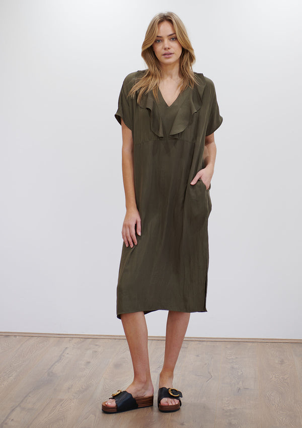 Mela Purdie Mache Pendant Wedge Dress