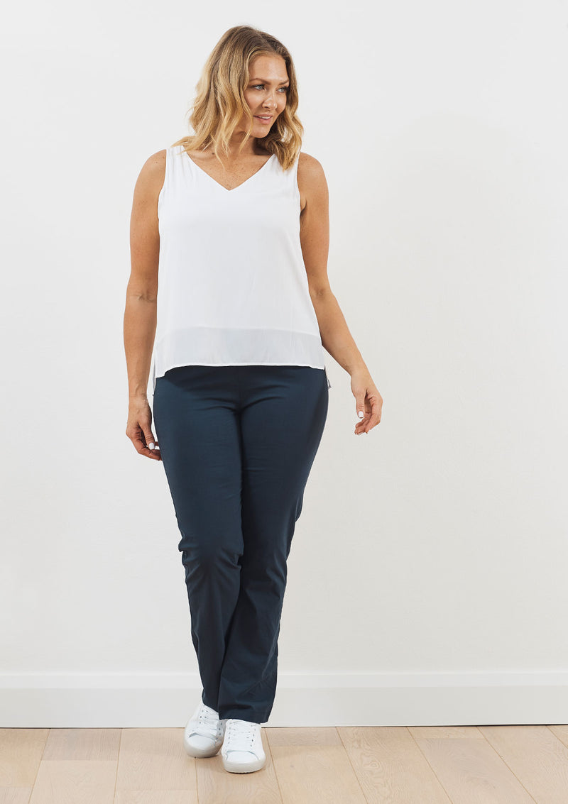 Mela Purdie Curve Microprene Straight Pant