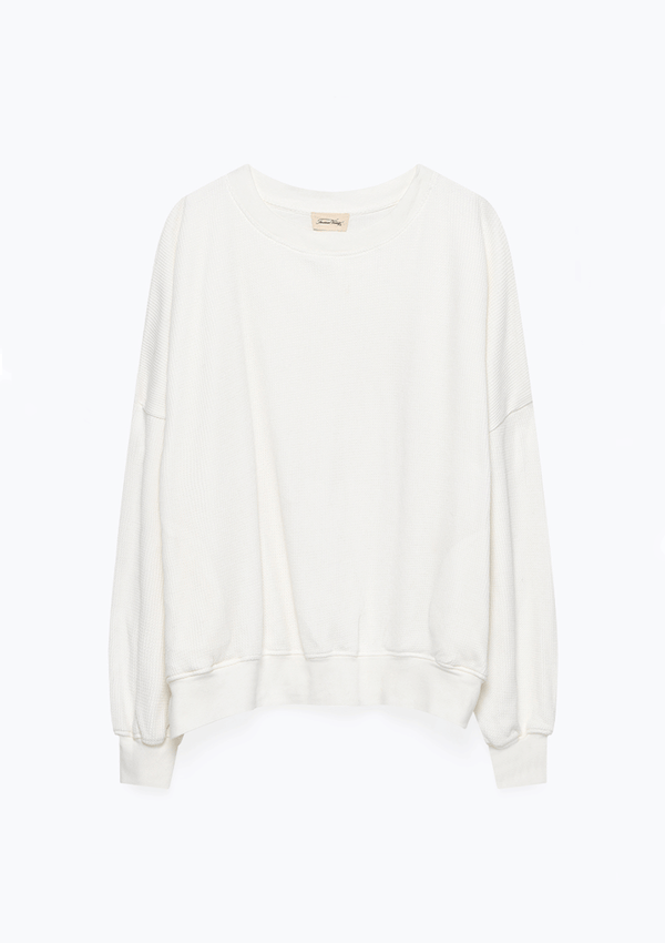 American Vintage Round Collar LS Oversize Sweatshirt