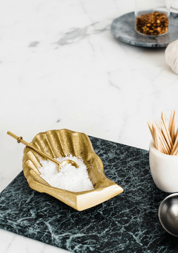 Marble Basics Oyster Spice Vessel