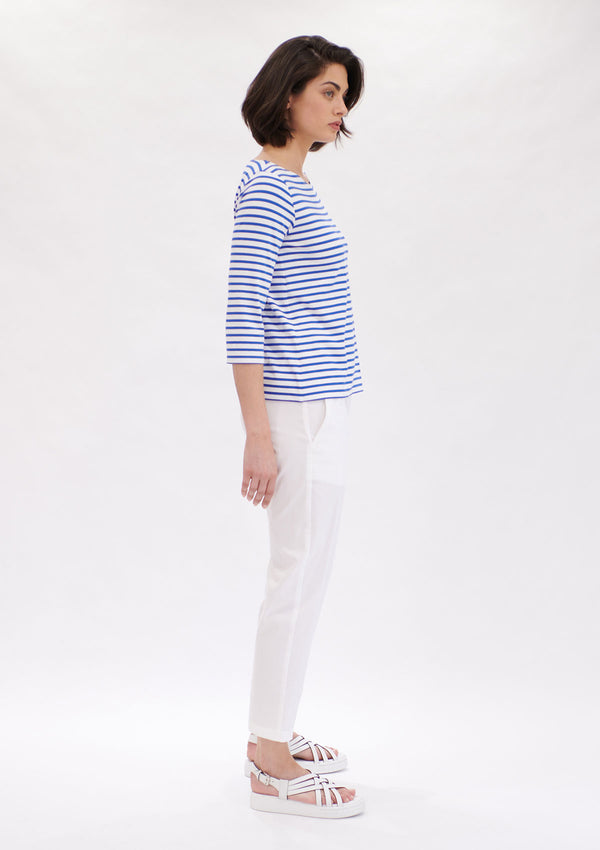 Mela Purdie Pacific Stripe Relaxed Boatneck