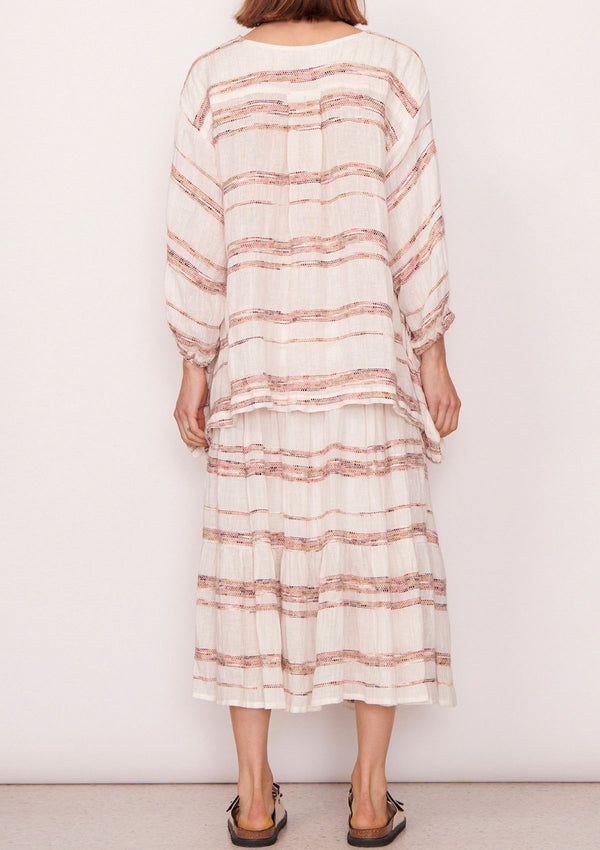 POL Clothing Artisan Draped Shirt