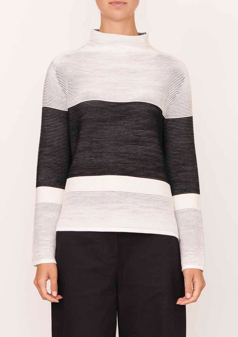 POL Linear Ribbed Knit