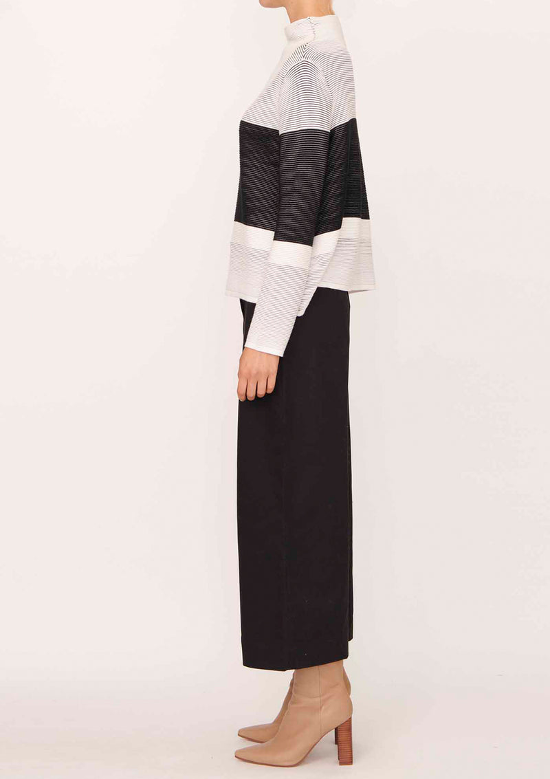 POL Linear Ribbed Knit