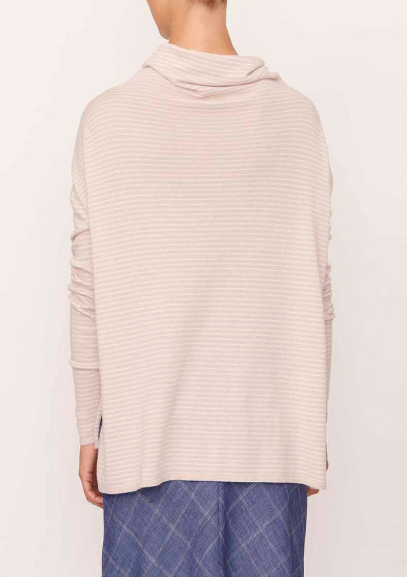 POL Strand Funnel Neck Knit