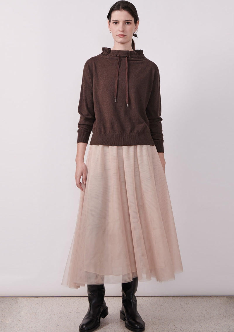 POL Clothing Nucleus Drawcord Knit