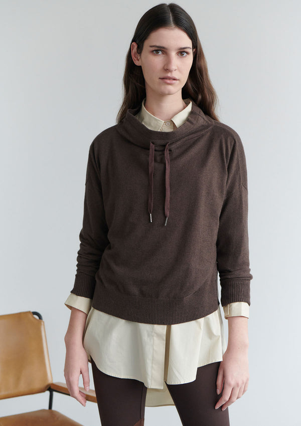 POL Clothing Nucleus Drawcord Knit