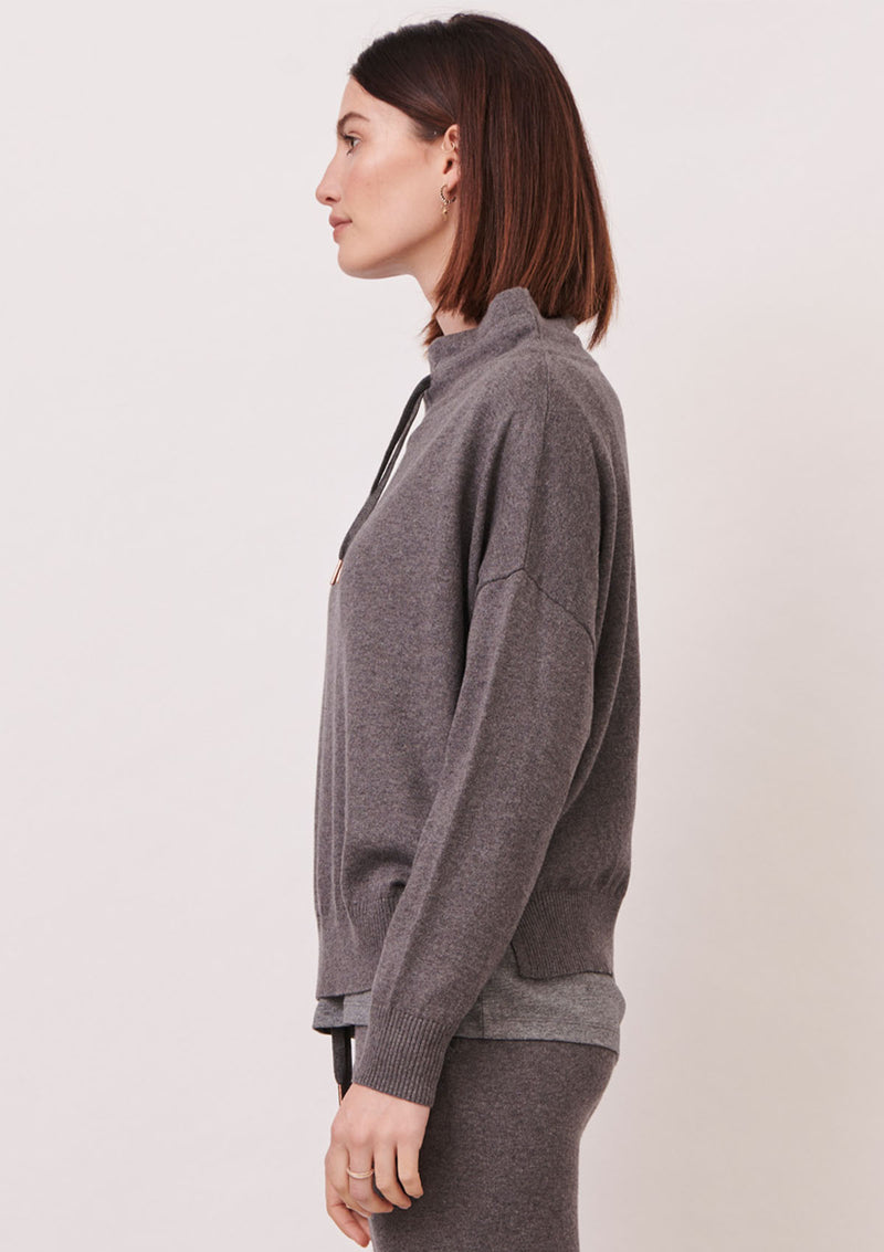 POL Clothing Beech Drawcord Knit