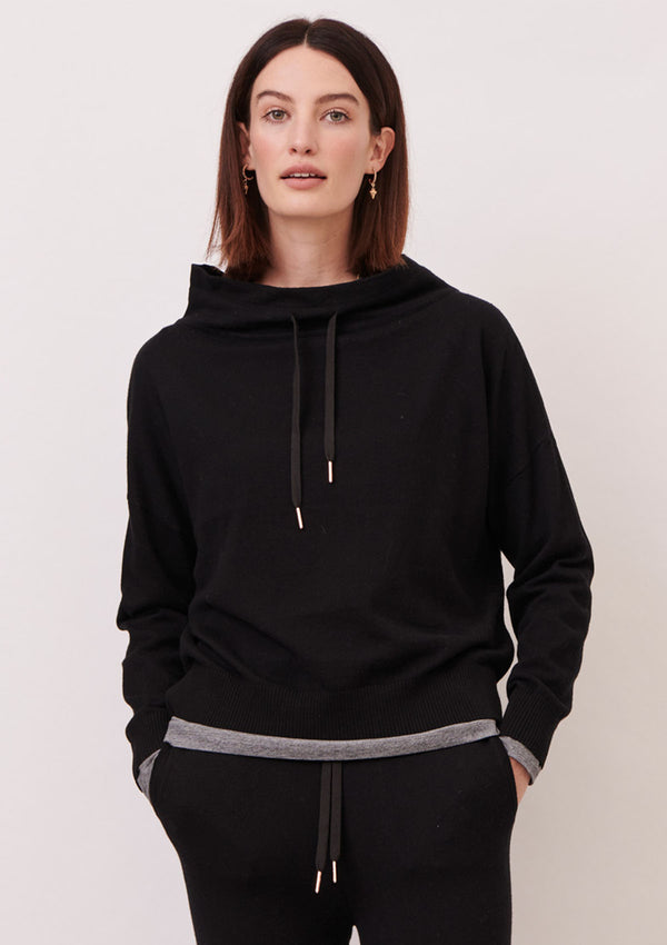 POL Clothing Beech Drawcord Knit