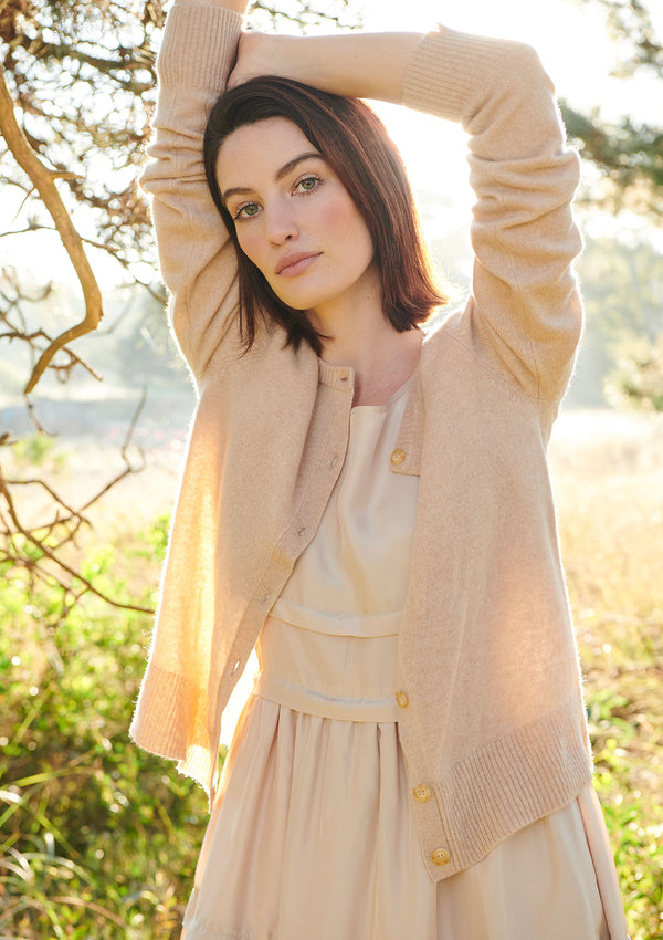 POL Clothing Willow Cashmere Cardigan