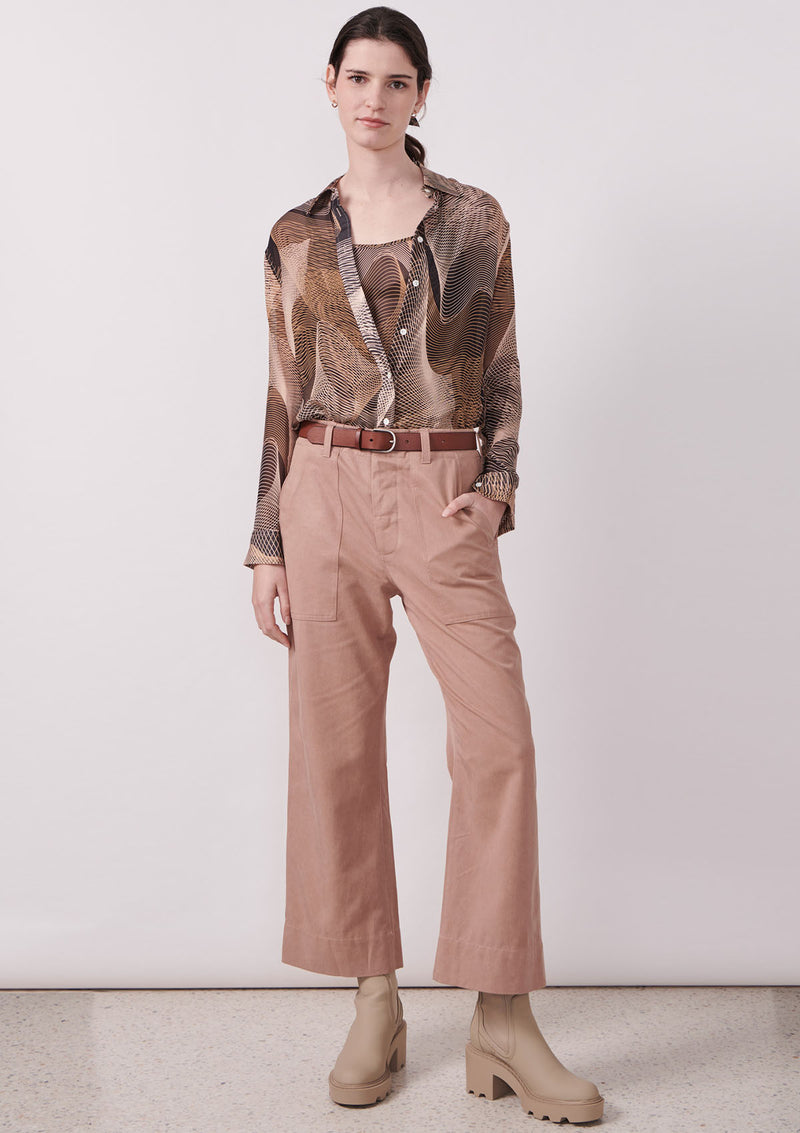 POL Clothing Spiral Shirt