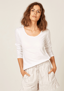 Primness Basic LS Tee Blanc