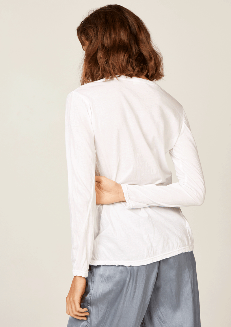 Primness Basic LS Tee Blanc