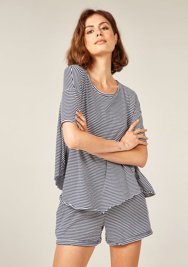 Primness Pop Stripe Tee