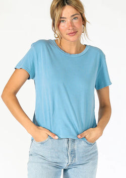 Perfect White Tee Harley Boxy Crew